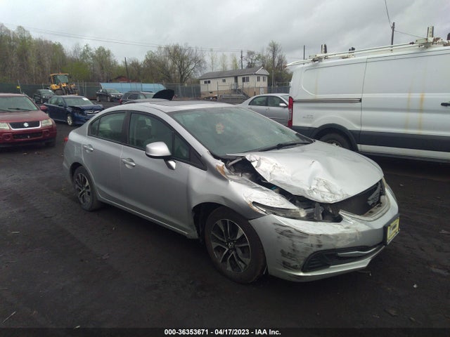 2013 HONDA CIVIC SDN EX VIN: 19XFB2F83DE232487