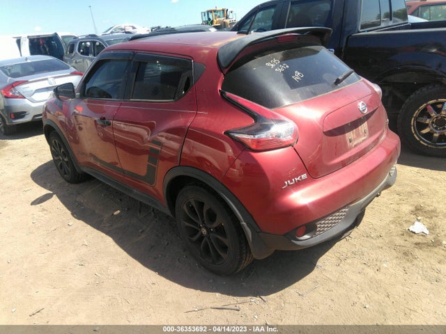 2015 NISSAN JUKE SV VIN: JN8AF5MR0FT507050