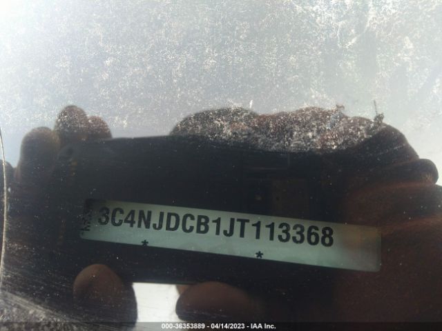 3C4NJDCB1JT113368 Jeep Compass Limited