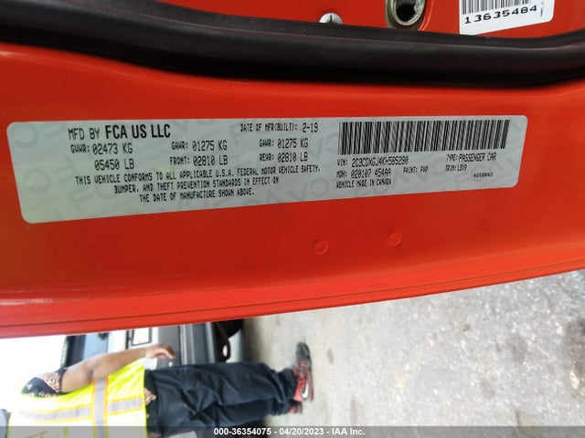 Dodge Charger Scat Pack 2019 2C3CDXGJ4KH585290 Image 9