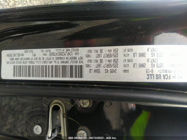 1C4PJMCB5KD478202 Jeep Cherokee Latitude