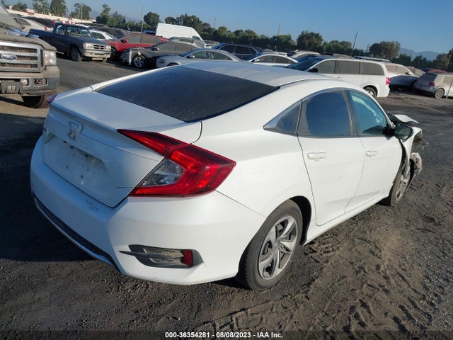 Honda Civic Sedan Lx 2019 2HGFC2F68KH517345 Image 4