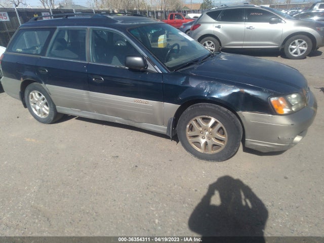 2001 SUBARU LEGACY WAGON OUTBACK W/RB EQUIP VIN: 4S3BH665517605227