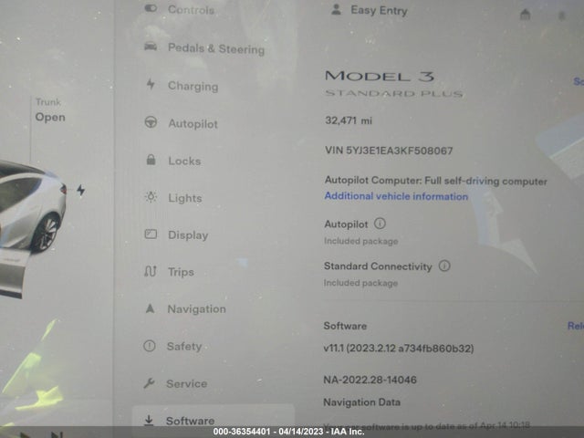 Tesla Model 3 Range 2019 5YJ3E1EA3KF508067 Image 8