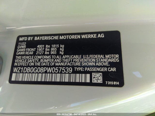 Toyota Gr Supra 3.0/3.0 Premium 2023 WZ1DB0G08PW057539 Image 9