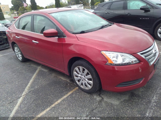 2014 NISSAN SENTRA S VIN: 3N1AB7AP1EL658135