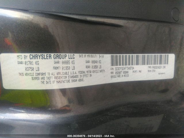 3C3CFFGE4FT549734 Fiat 500E