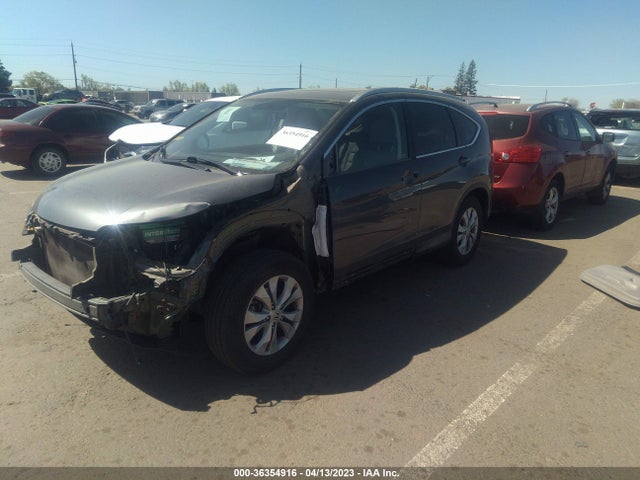 Honda Cr-v Ex-l 2014 2HKRM3H77EH558131 Image 2