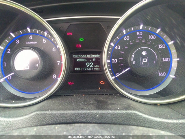 2013 HYUNDAI SONATA LIMITED PZEV VIN: 5NPEC4AC7DH711166