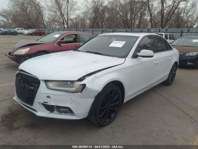 2013 AUDI A4 PREMIUM PLUS VIN: WAUFFAFL1DN012986