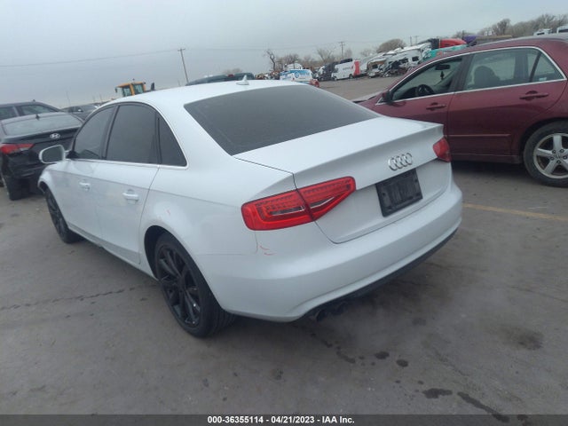 2013 AUDI A4 PREMIUM PLUS VIN: WAUFFAFL1DN012986
