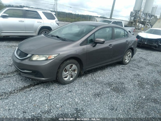 Honda Civic Sedan Lx 2014 19XFB2F59EE075586 Image 2
