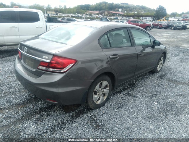Honda Civic Sedan Lx 2014 19XFB2F59EE075586 Image 4
