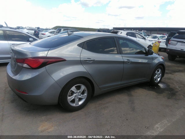Hyundai ELANTRA SE 2015 KMHDH4AE1FU311185 Image 4