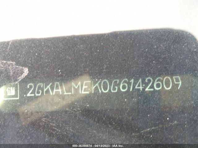2GKALMEK0G6142609 GMC Terrain Sle