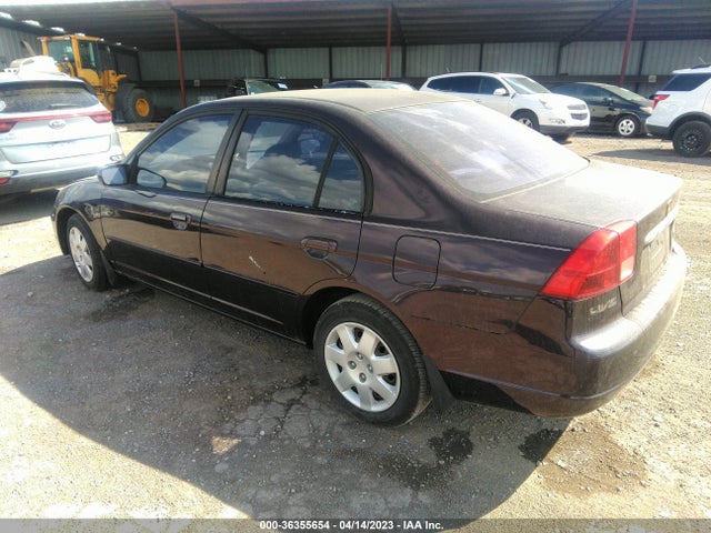 2001 HONDA CIVIC EX VIN: 1HGES26731L020194