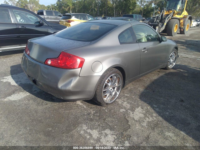 2003 INFINITI G35 COUPE W/LEATHER VIN: JNKCV54E93M220525