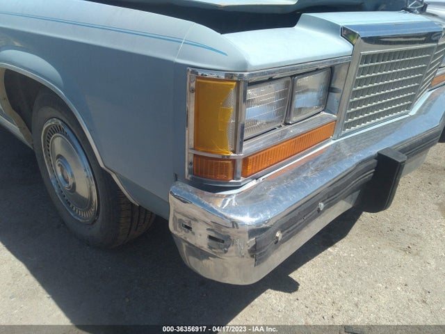 1986 FORD LTD CROWN VICTORIA VIN: 2FABP43F2GX115714