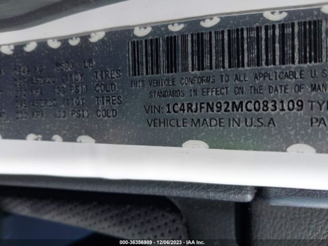 2020 JEEP GRAND CHEROKEE 1C4RJFN94LC117596 Photo 8