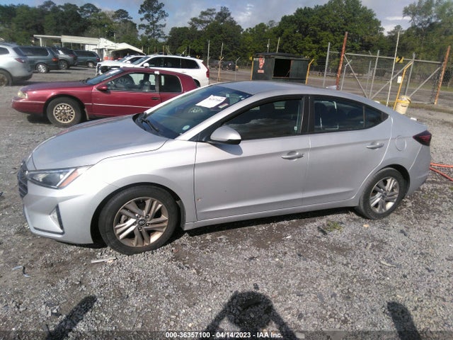 2019 HYUNDAI ELANTRA SEL VIN: 5NPD84LF7KH444578