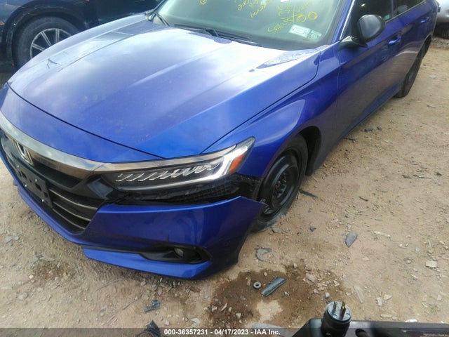 2021 HONDA ACCORD SEDAN SPORT SE VIN: 1HGCV1F44MA068205