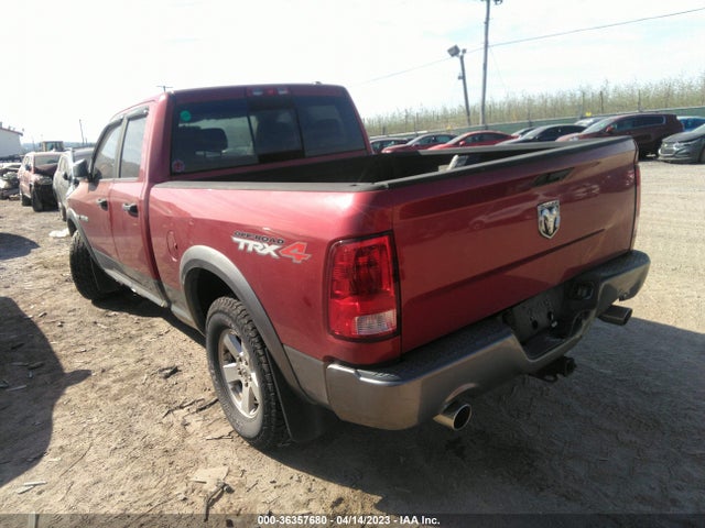 2010 DODGE RAM 1500 TRX VIN: 1D7RV1GTXAS106742