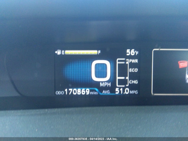 Toyota Prius Two/two Eco/three 2017 JTDKBRFU6H3040062 Image 9