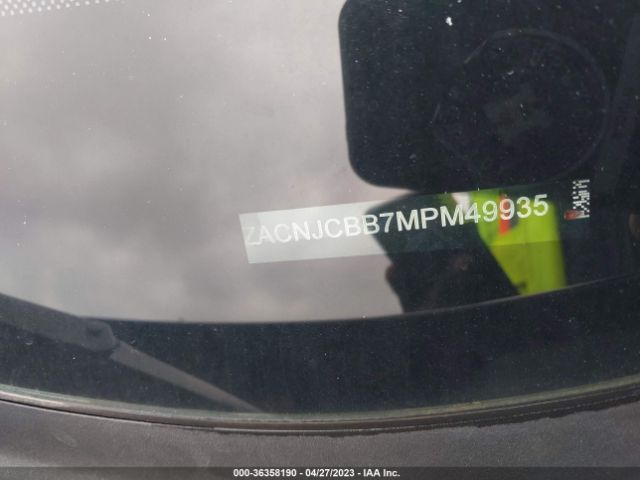 ZACNJCBB7MPM49935 Jeep Renegade Latitude