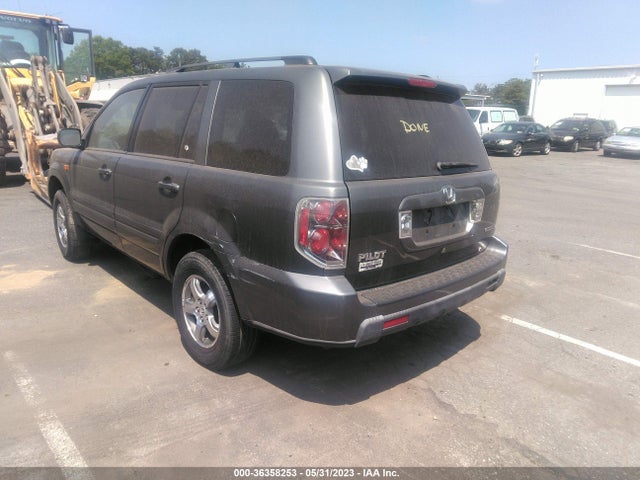 2007 HONDA PILOT EX VIN: 2HKYF18407H540072