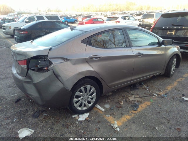 2011 HYUNDAI ELANTRA GLS VIN: 5NPDH4AE2BH036239