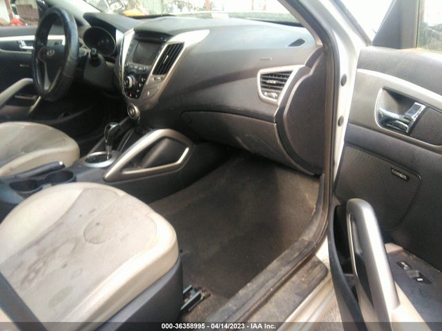 2012 HYUNDAI VELOSTER W/GRAY INT VIN: KMHTC6AD8CU066846