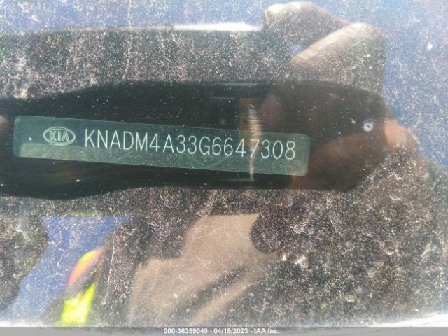 KNADM4A33G6647308 KIA RIO LX