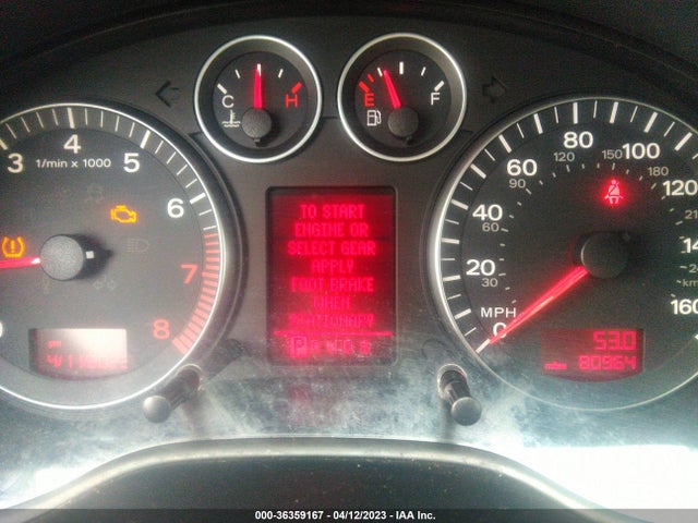2008 AUDI A3 VIN: WAUHE78P78A187500