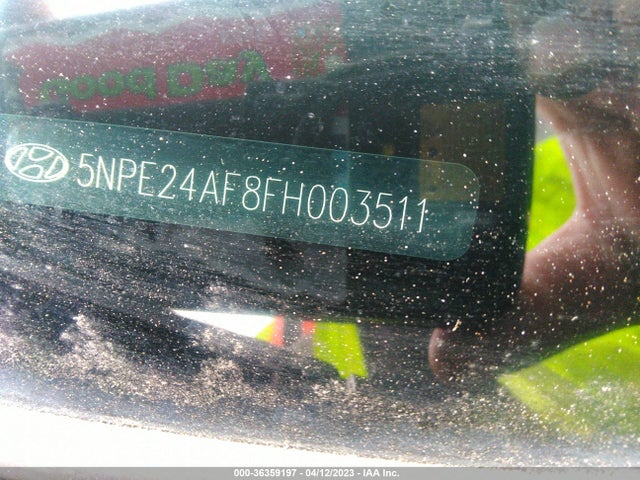 Hyundai Sonata 2.4l Se 2015 5NPE24AF8FH003511 Image 10