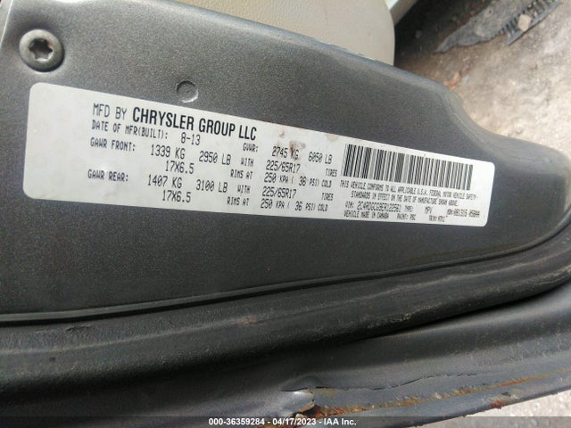 Dodge Grand Caravan Sxt 2014 2C4RDGCG9ER122561 Image 9