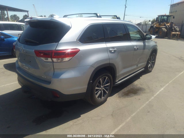 Toyota Highlander Xle/se 2017 5TDJZRFH9HS474050 Image 4