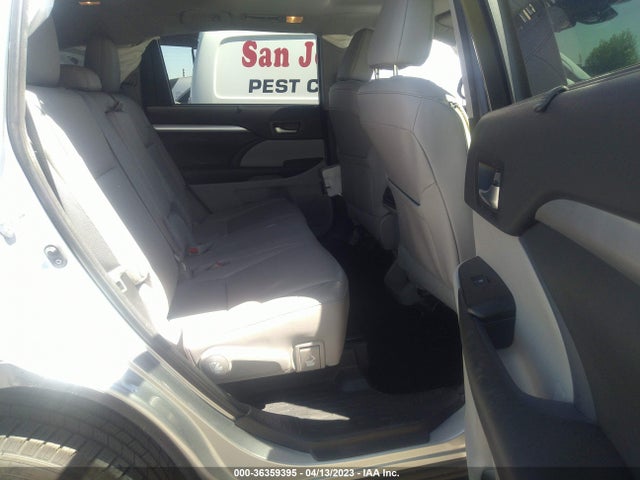 Toyota Highlander Xle/se 2017 5TDJZRFH9HS474050 Image 8