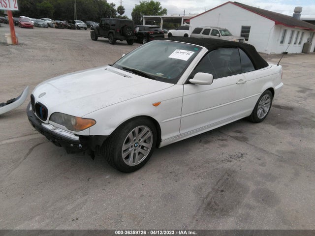 2004 BMW 3 SERIES 325CI VIN: WBABW334X4PL28544