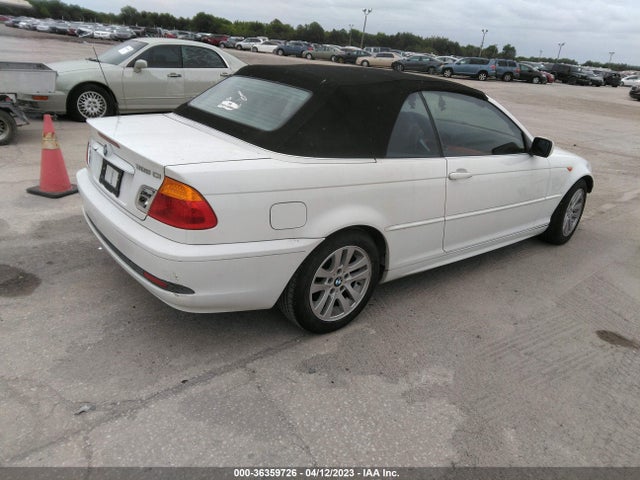 2004 BMW 3 SERIES 325CI VIN: WBABW334X4PL28544