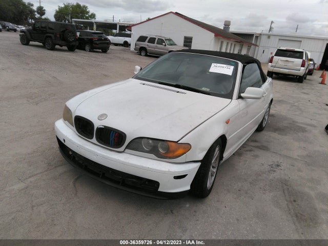 2004 BMW 3 SERIES 325CI VIN: WBABW334X4PL28544