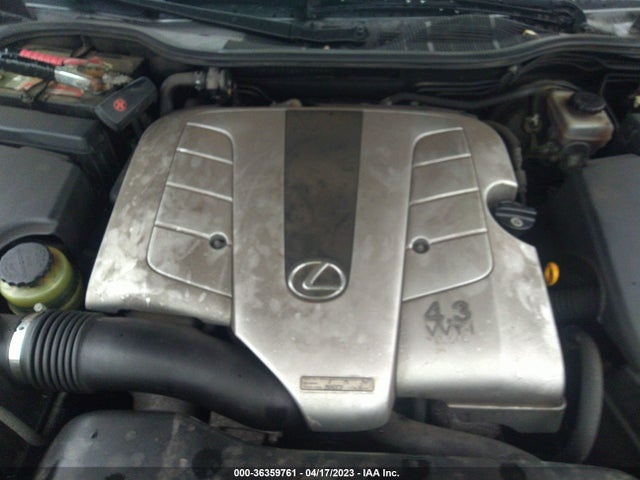 2005 LEXUS LS 430 VIN: JTHBN36F755005938