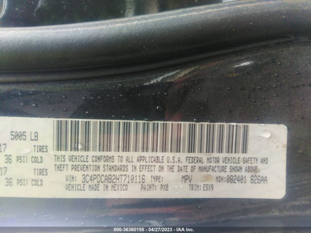 3C4PDCAB2HT710116 Dodge JOURNEY SE