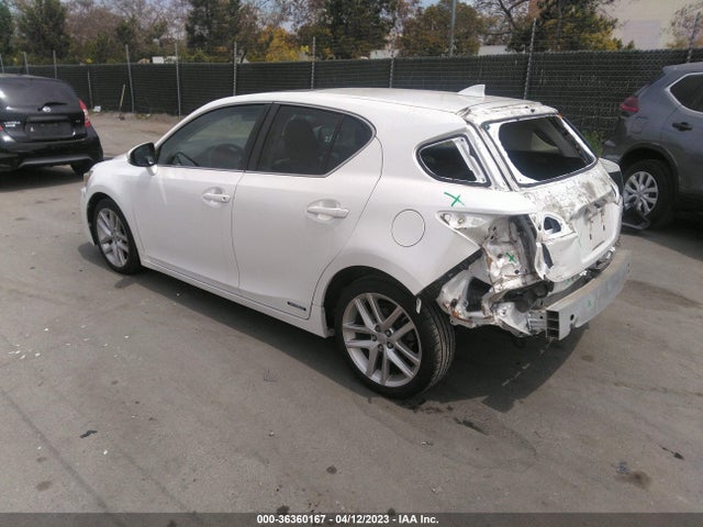 JTHKD5BH6F2229775 Lexus Ct 200h Hybrid