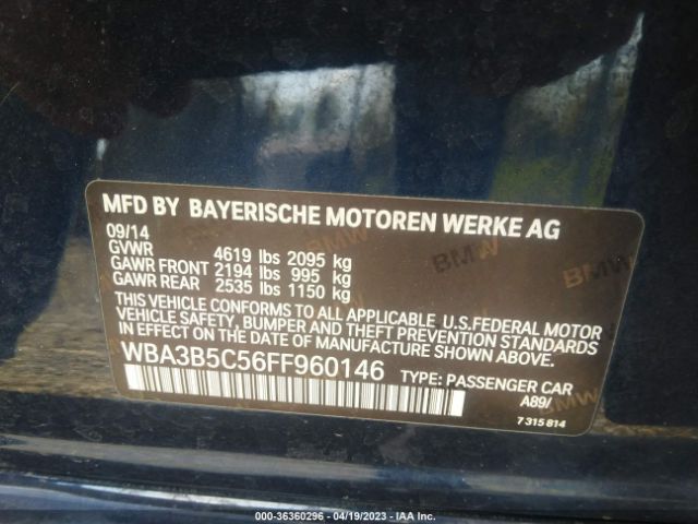 WBA3B5C56FF960146 BMW 3 Series 328i Xdrive