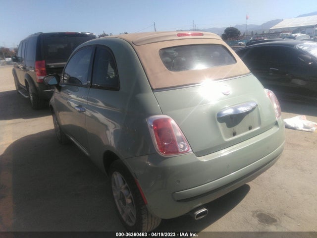 2012 FIAT 500 POP VIN: 3C3CFFDR3CT120815