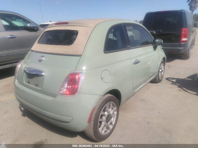 2012 FIAT 500 POP VIN: 3C3CFFDR3CT120815