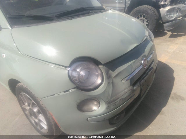 2012 FIAT 500 POP VIN: 3C3CFFDR3CT120815