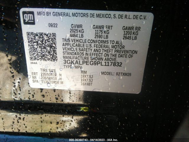 3GKALPEG9PL117832 GMC Terrain Slt