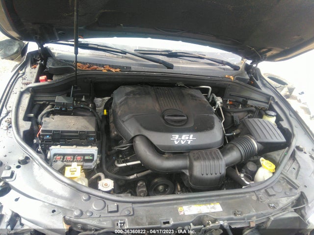 2012 DODGE DURANGO SXT VIN: 1C4RDHAG6CC278507