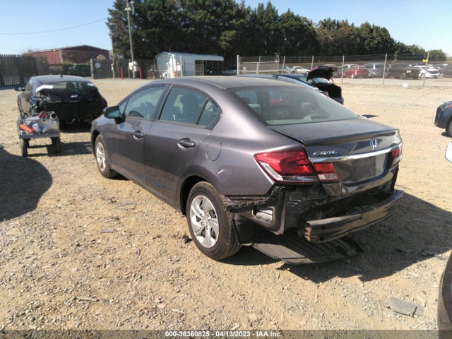 Honda Civic Sedan Lx 2014 19XFB2F56EE053013 Image 3